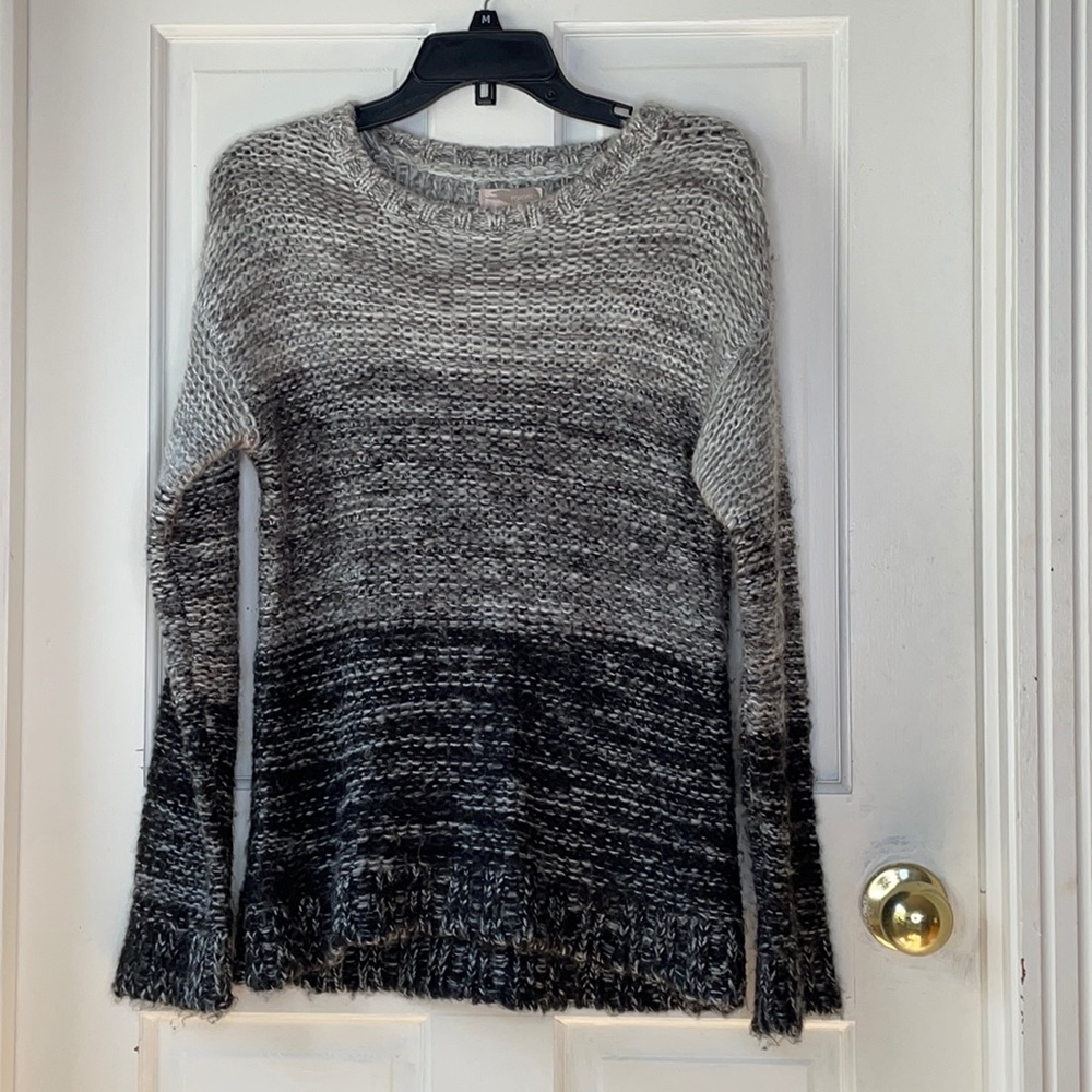 Gray Ombré Sweater